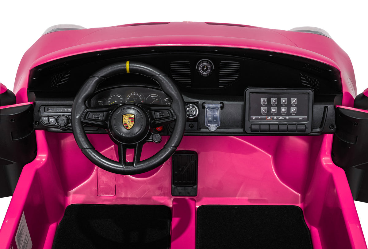 Licencirani auto na akumulator Porsche 911 GT3 4x4 STRONG - dvosjed - rozi