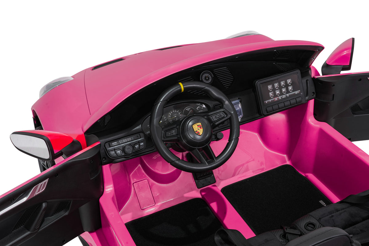 Licencirani auto na akumulator Porsche 911 GT3 4x4 STRONG - dvosjed - rozi