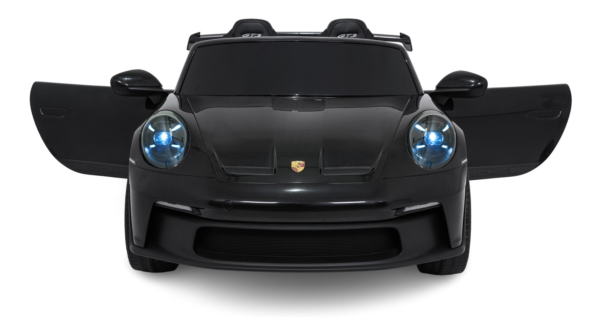 Licencirani auto na akumulator Porsche 911 GT3 STRONG - dvosjed - crni