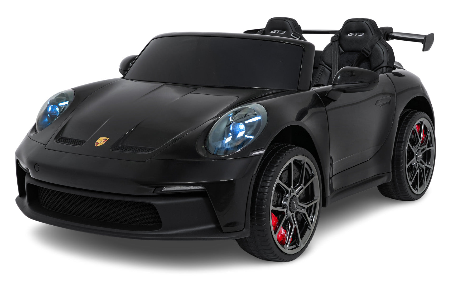 Licencirani auto na akumulator Porsche 911 GT3 STRONG - dvosjed - crni