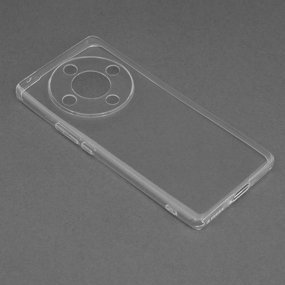Techsuit - Prosojna silikonska maska za Honor Magic6 Lite - Transparentna