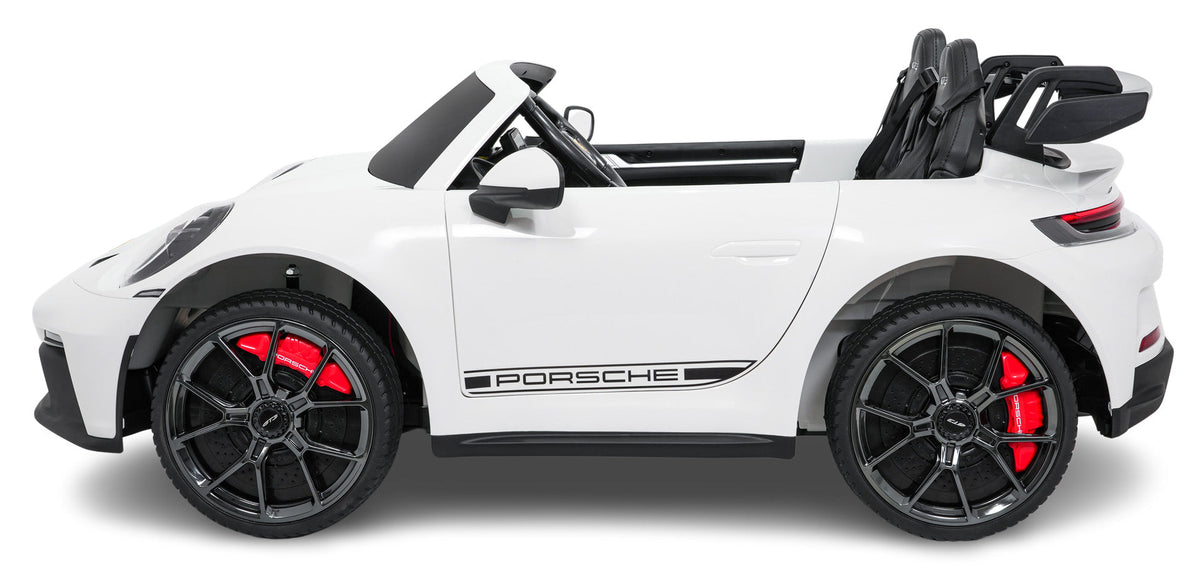 Licencirani auto na akumulator Porsche 911 GT3 4x4 STRONG MP4 - dvosjed - Bijeli