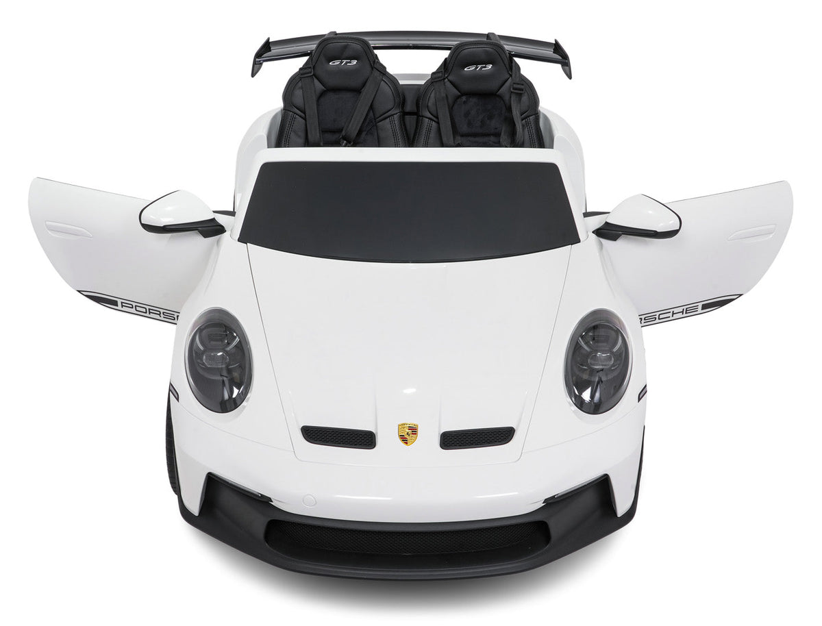 Licencirani auto na akumulator Porsche 911 GT3 4x4 STRONG MP4 - dvosjed - Bijeli