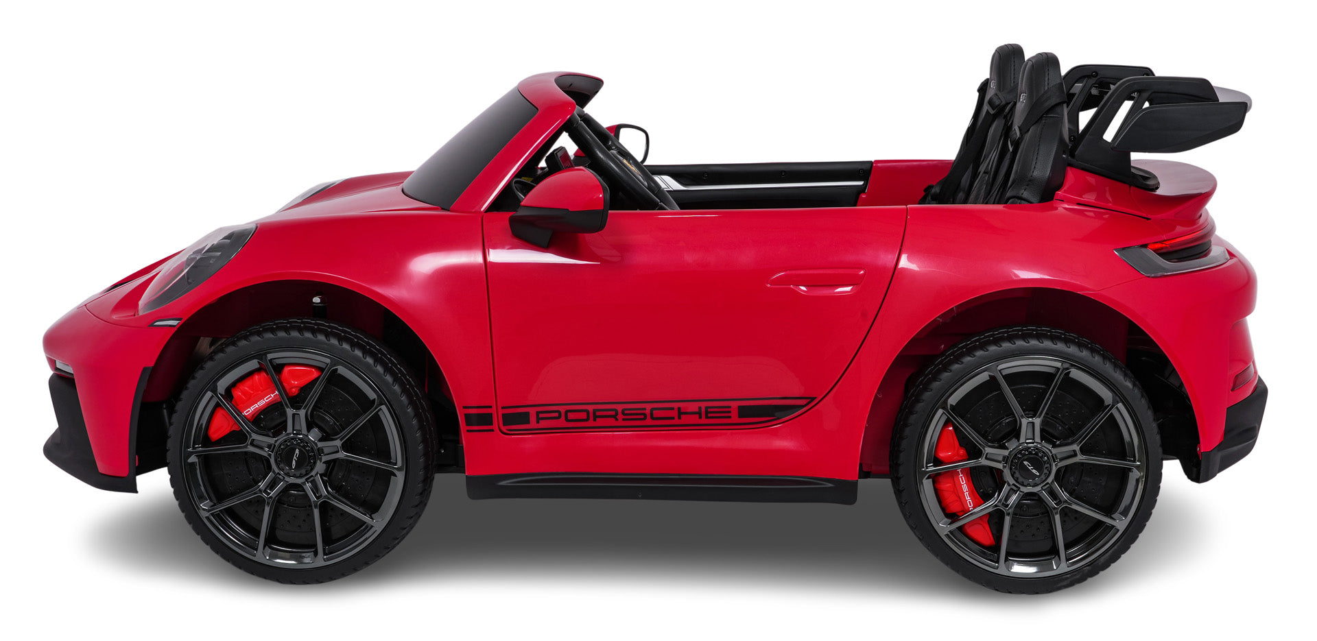 Licencirani auto na akumulator Porsche 911 GT3 4x4 STRONG MP4 - dvosjed - crveni