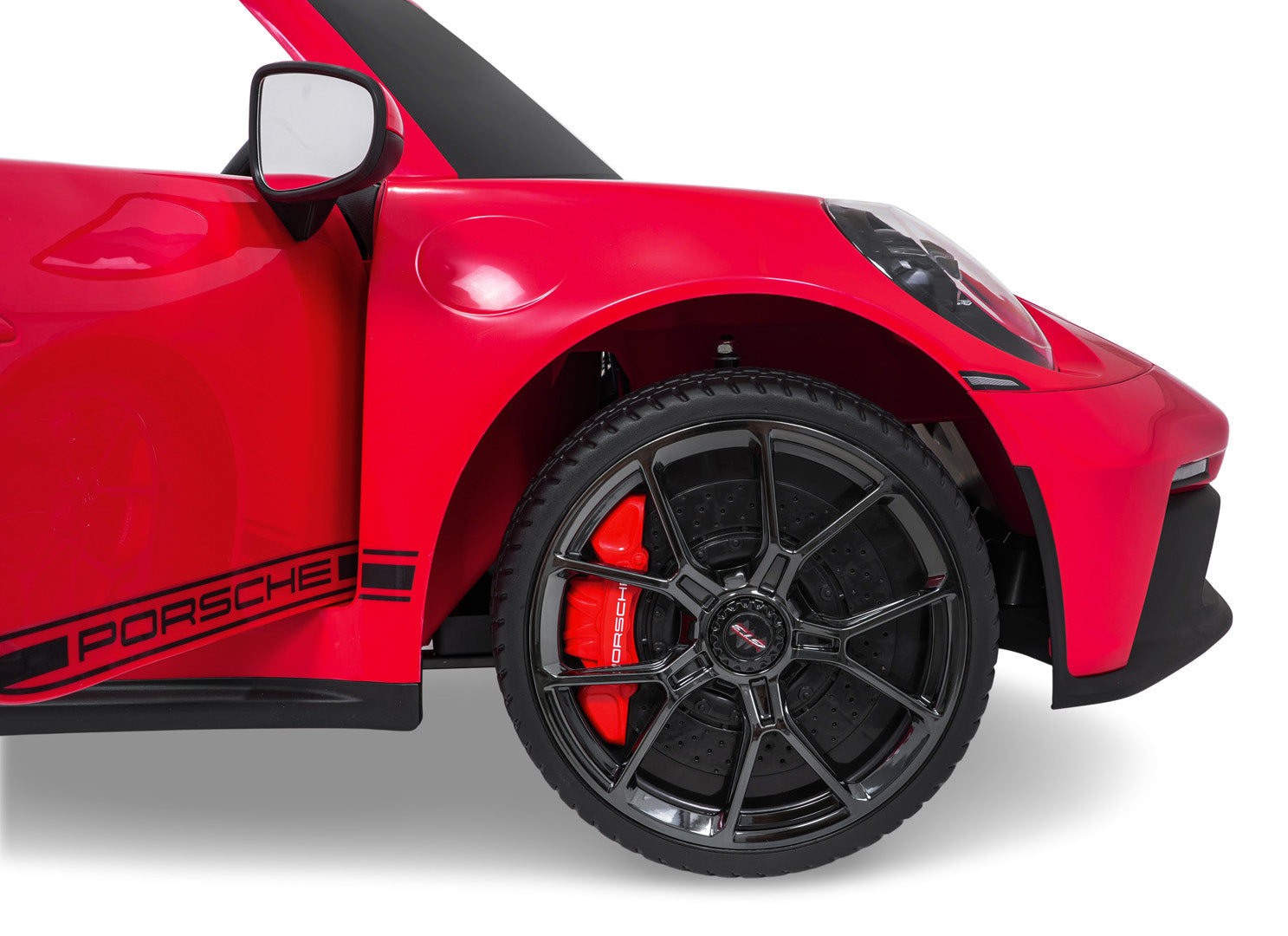 Licencirani auto na akumulator Porsche 911 GT3 4x4 STRONG MP4 - dvosjed - crveni