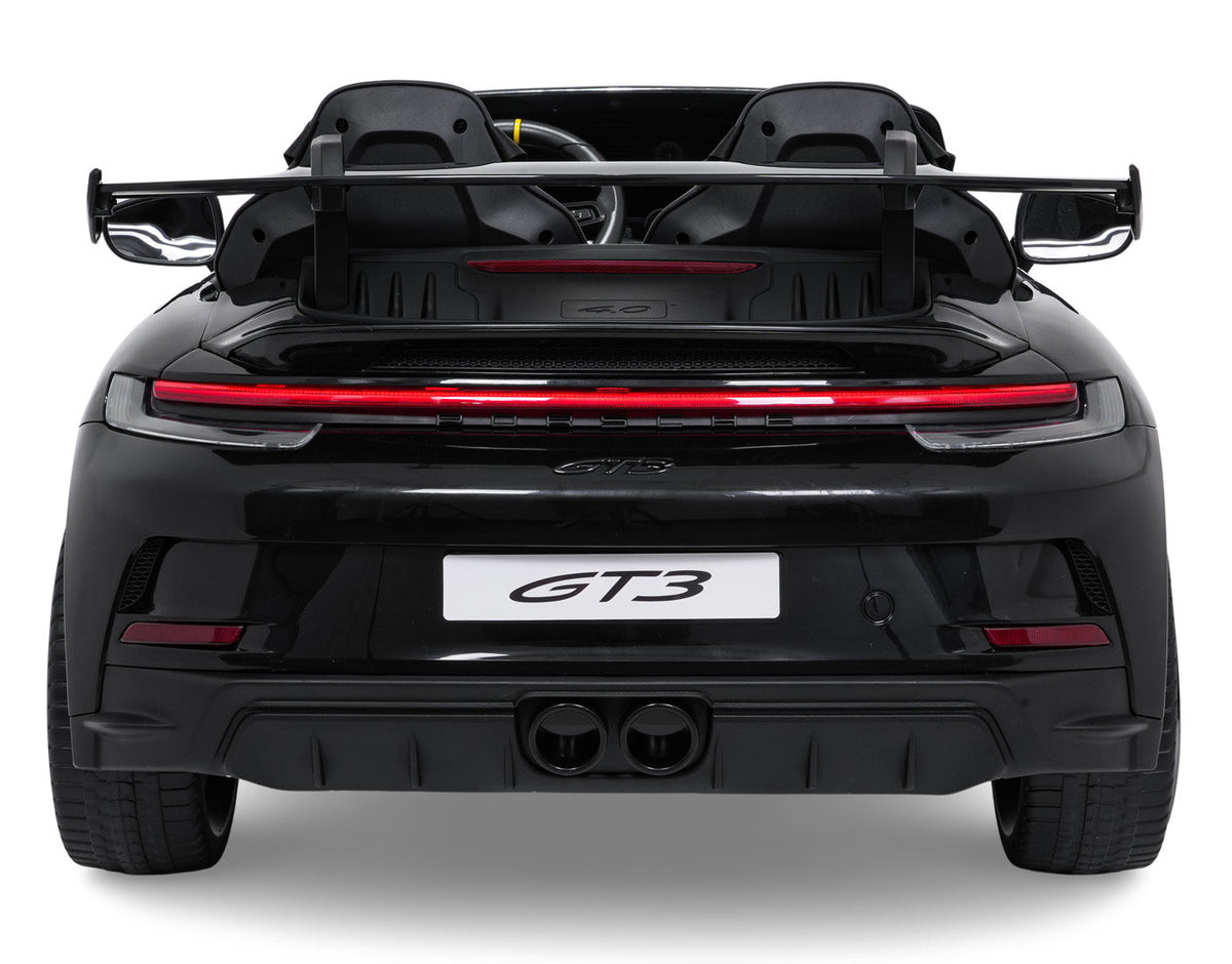 Licencirani auto na akumulator Porsche 911 GT3 4x4 STRONG MP4 - dvosjed - Crni