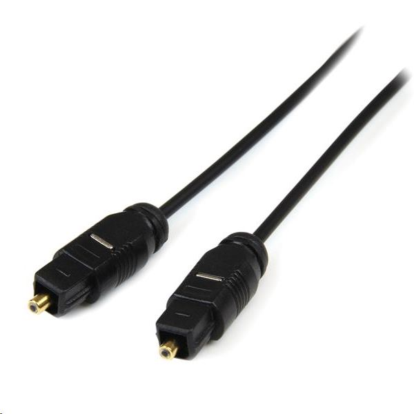 StarTech.com THINTOS15 audio kabel 4,6 m TOSLINK Crno