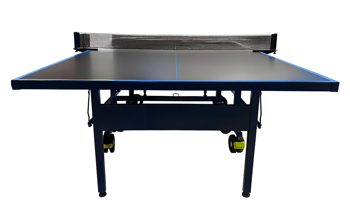 Stol za stolni tenis za vanjsku i unutarnju upotrebu 274 cm x 152 cm x 81 cm - crni