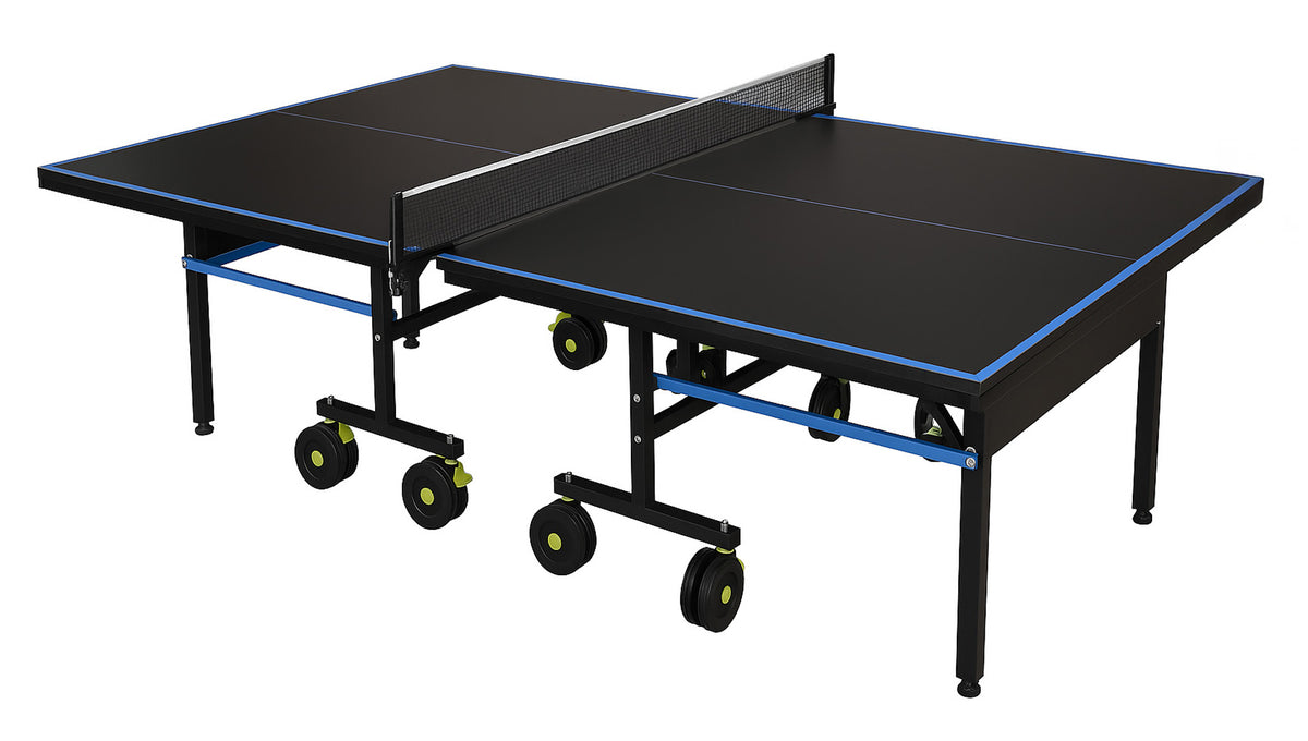 Stol za stolni tenis za vanjsku i unutarnju upotrebu 274 cm x 152 cm x 81 cm - crni