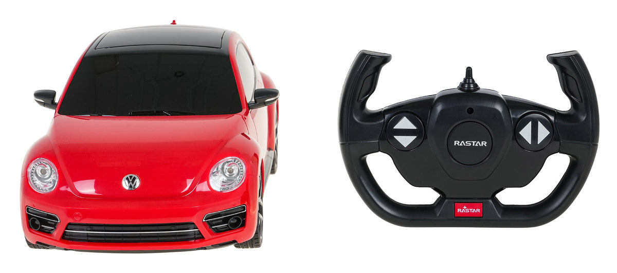 Licencirani auto na daljinsko upravljanje Volkswagen Beetle 1:14 RASTAR - crvena