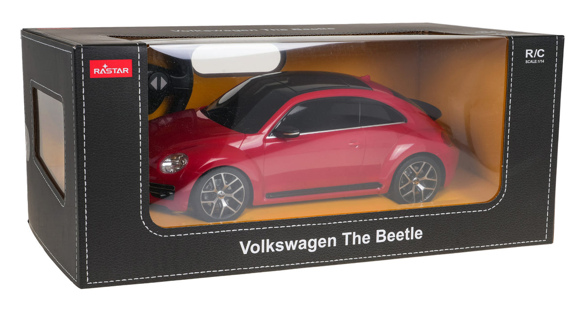 Licencirani auto na daljinsko upravljanje Volkswagen Beetle 1:14 RASTAR - crvena