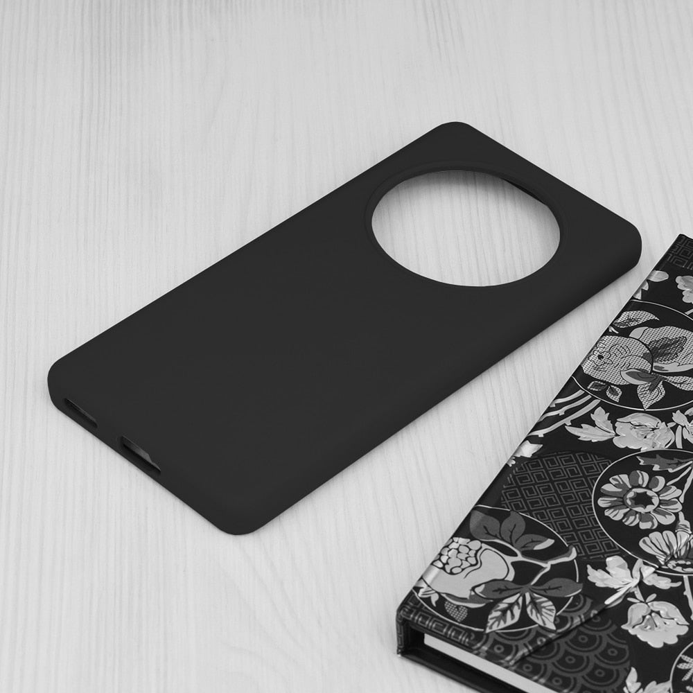 Techsuit Soft Edge silikonska torbica za Honor Magic6 Lite – črna