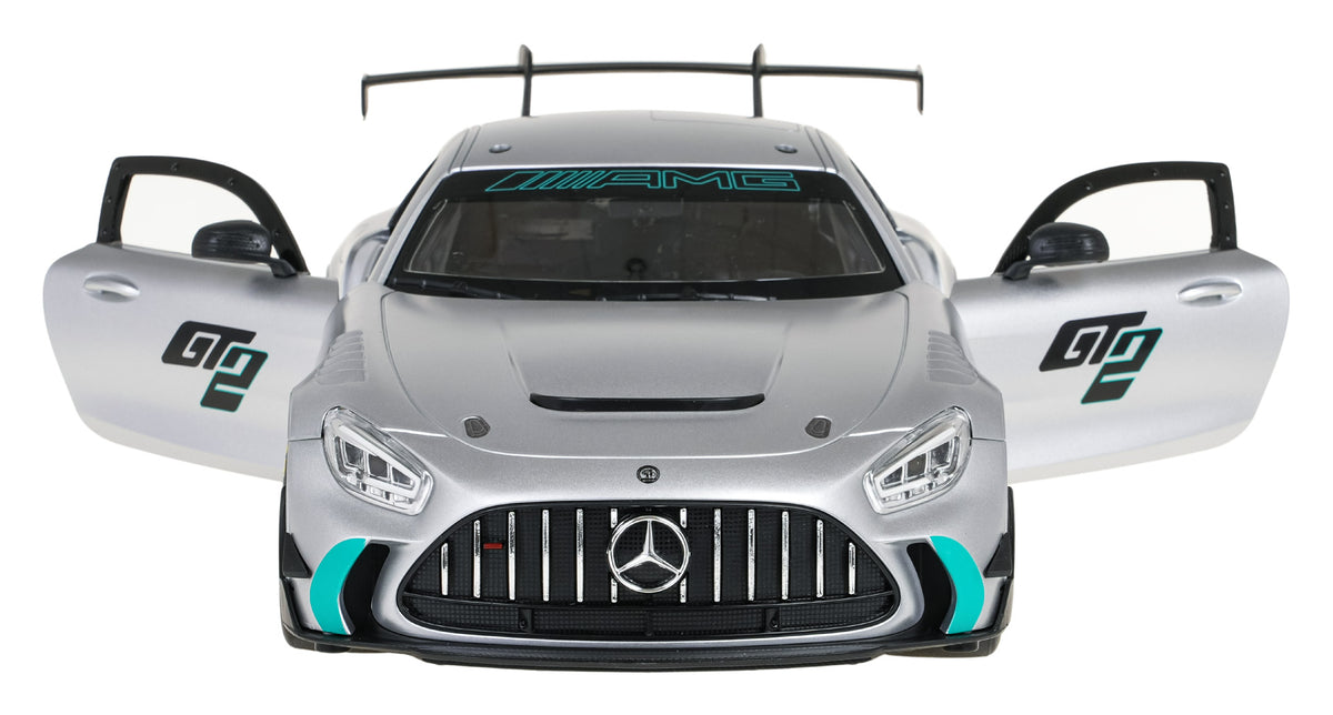 Licencirani auto na daljinsko upravljanje  1:14 Mercedes-AMG GT2 RASTAR - sivi