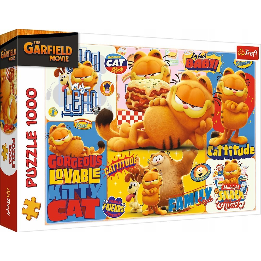 Trefl Garfield Slagalica 1000 kom TV / filmovi