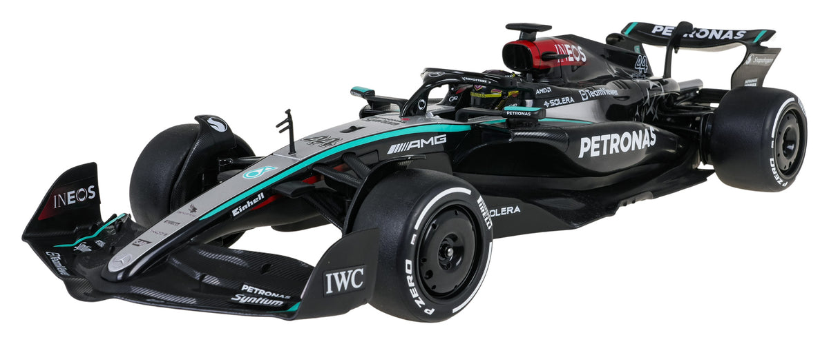 Licencirana formula na daljinsko upravljanje 1:12 Mercedes-AMG F1 W15 E Performance - crno/bijela