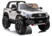 Licencirani auto na akumulator Toyota Hilux 4x4 - dvosjed - bijeli
