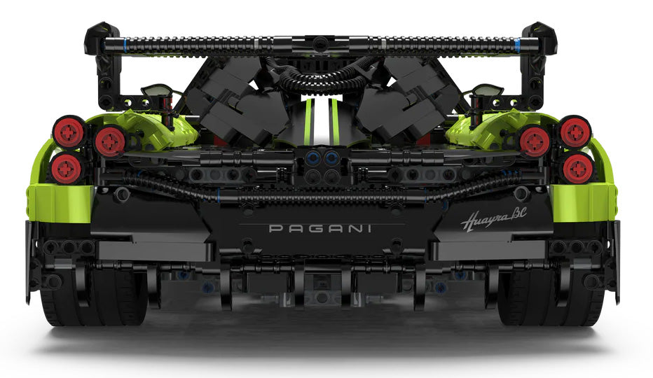 Licencirani auto za slaganje 1:8 Pagani Huayra BC RASTAR sa 2892 elementa - zeleni