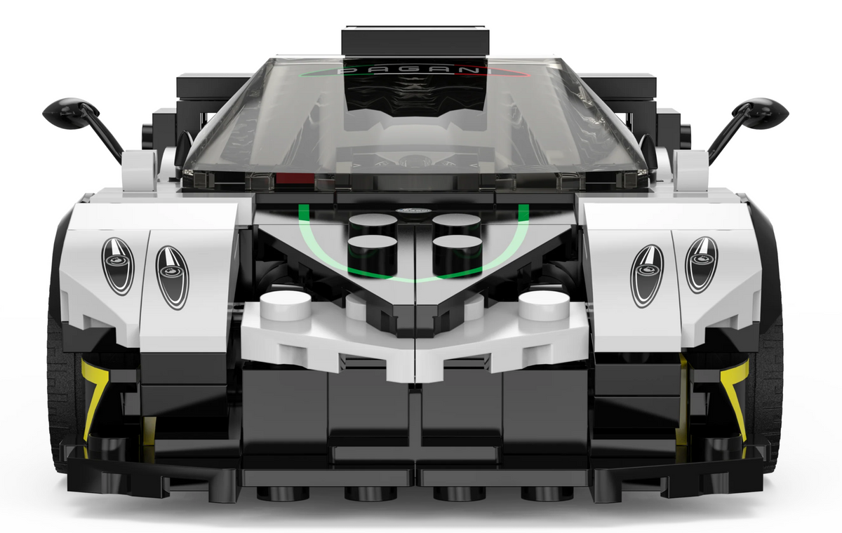 Licencirani auto na daljinsko upravljanje i sastavljanje 1:28 Pagani Zonda R RASTAR - bijeli