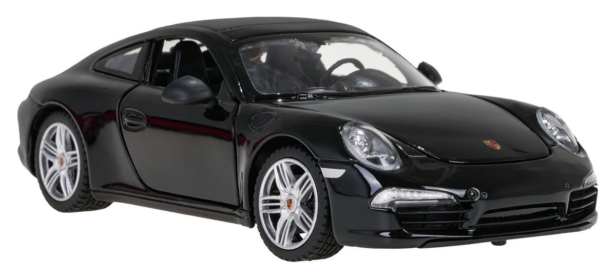 Licencirani metalni auto na daljinsko upravljanje 1:24 Porsche 911 RASTAR - crni