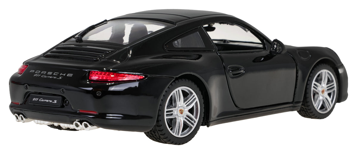 Licencirani metalni auto na daljinsko upravljanje 1:24 Porsche 911 RASTAR - crni
