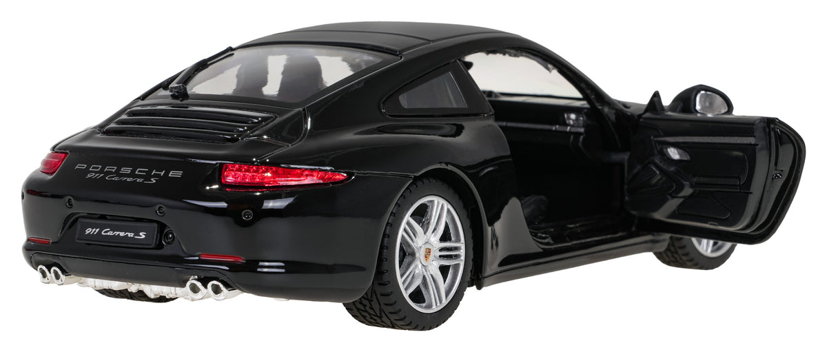 Licencirani metalni auto na daljinsko upravljanje 1:24 Porsche 911 RASTAR - crni