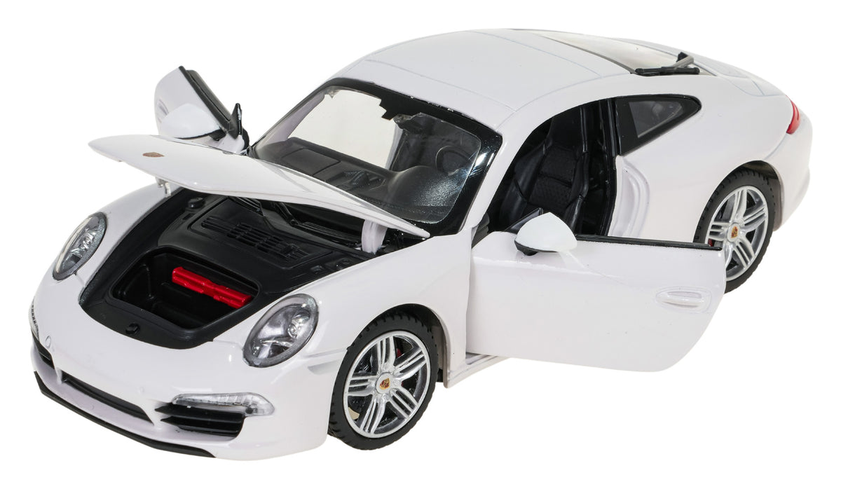 Licencirani metalni auto na daljinsko upravljanje 1:24 Porsche 911 RASTAR - bijeli