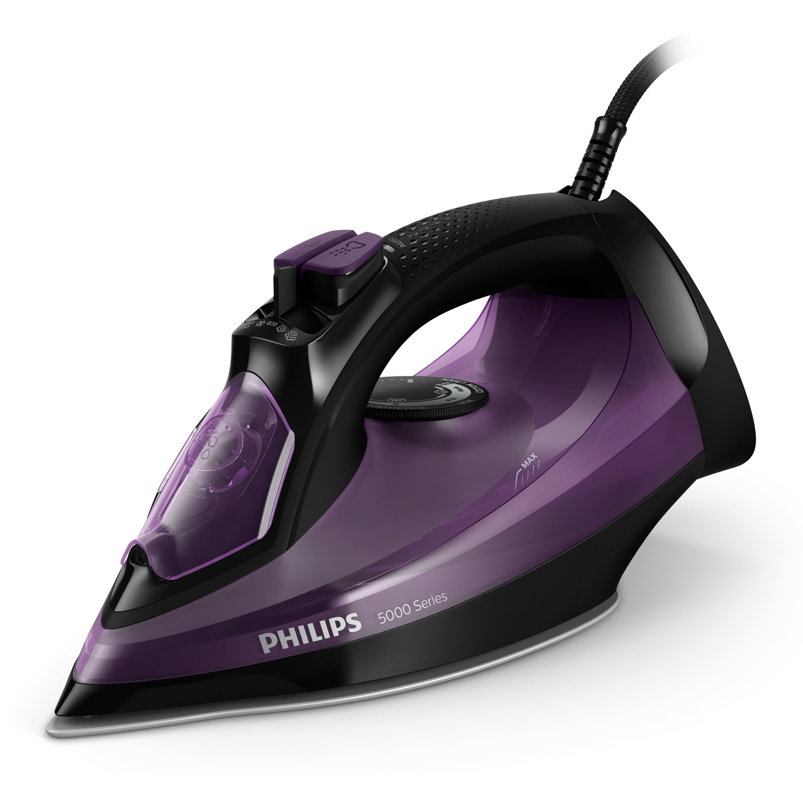 Philips 5000 series DST5030/80 glačalo Pegla na paru SteamGlide Plus podnica glačala 2400 W Ljubičasto