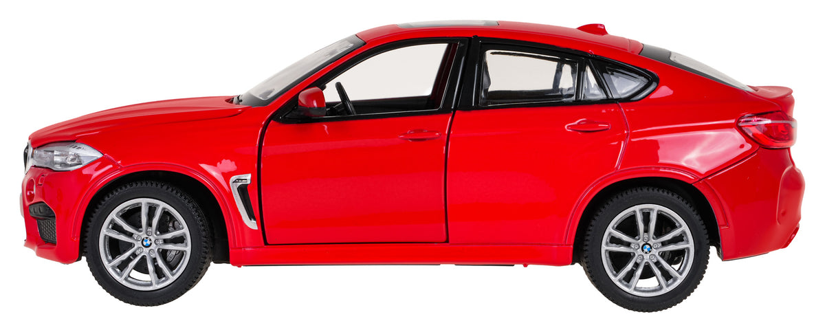 Licencirani metalni auto na daljinsko upravljanje 1:24 BMW X6M RASTAR - crveni