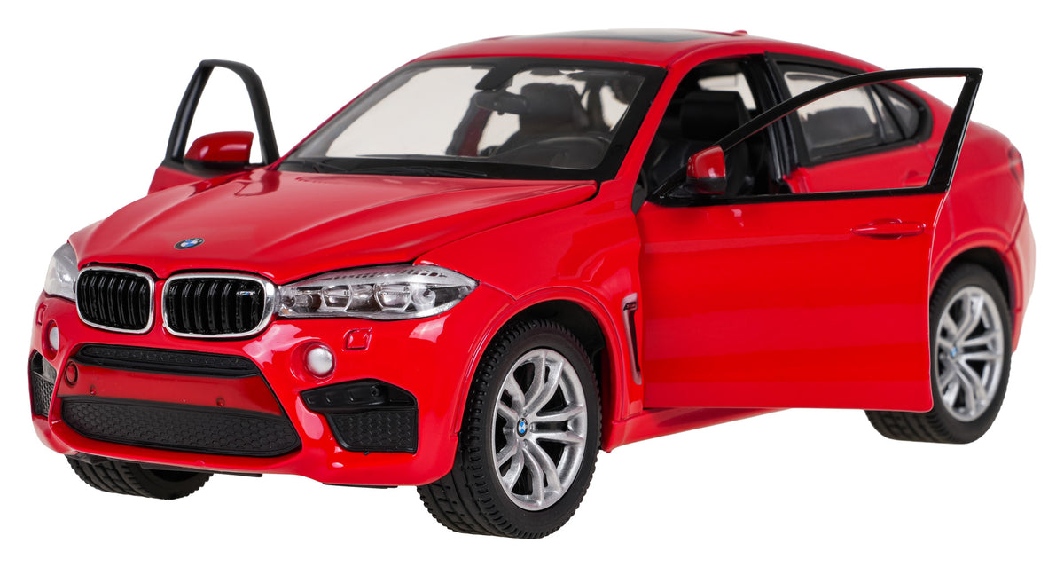 Licencirani metalni auto na daljinsko upravljanje 1:24 BMW X6M RASTAR - crveni