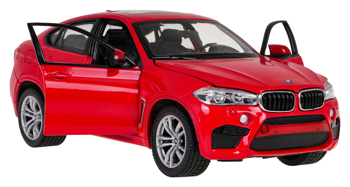 Licencirani metalni auto na daljinsko upravljanje 1:24 BMW X6M RASTAR - crveni