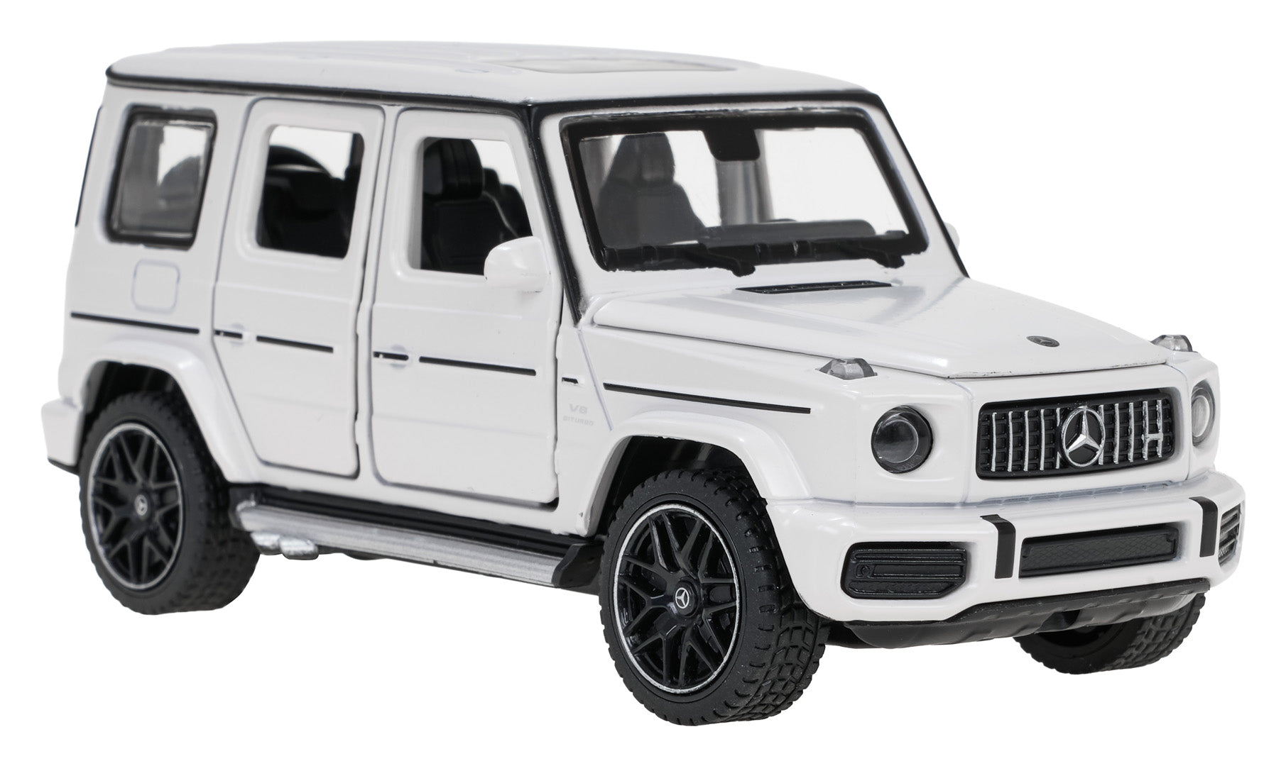 Licencirani metalni auto na daljinsko upravljanje 1:32 Mercedes AMG G63 RASTAR - bijeli
