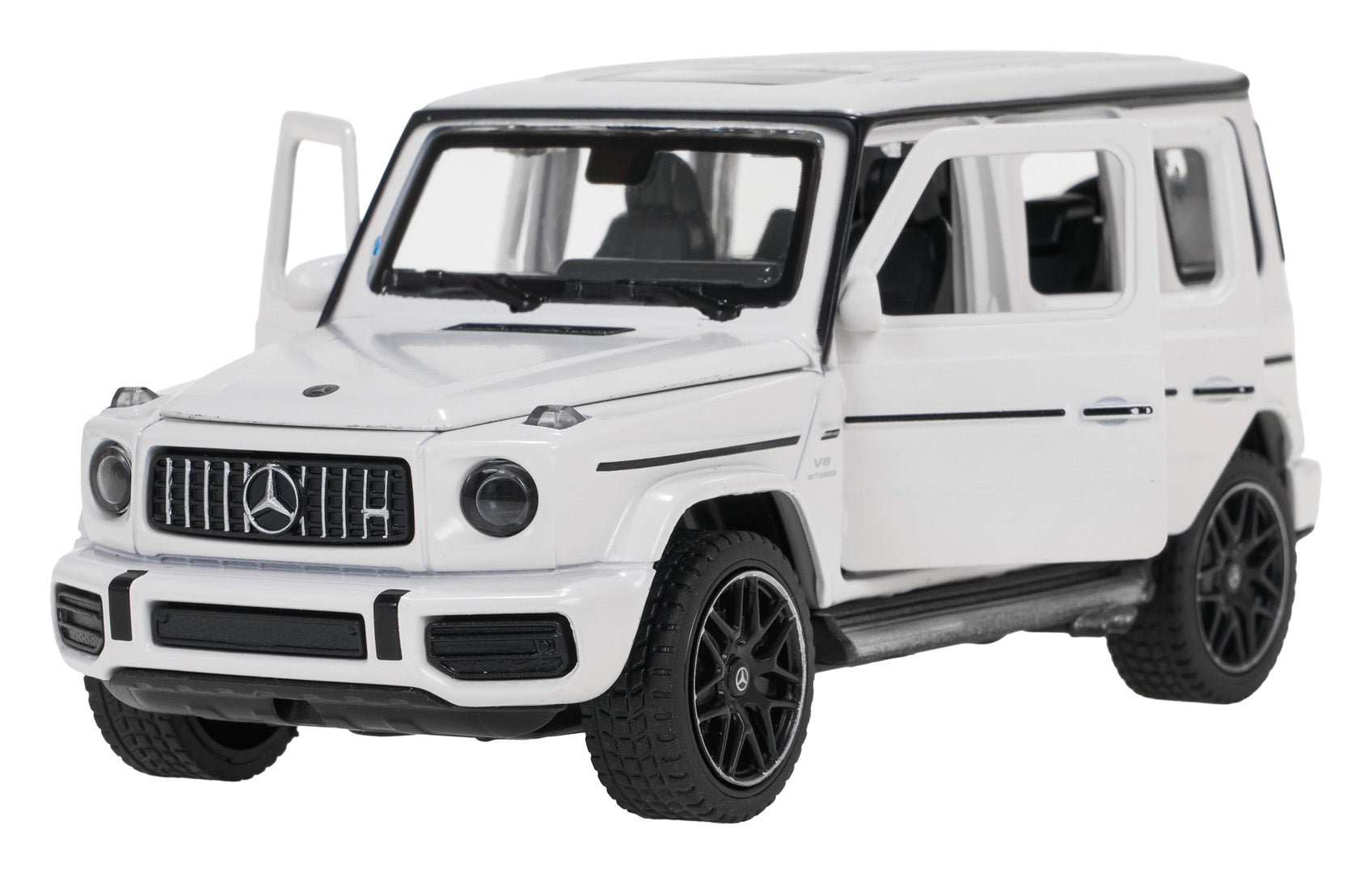 Licencirani metalni auto na daljinsko upravljanje 1:32 Mercedes AMG G63 RASTAR - bijeli