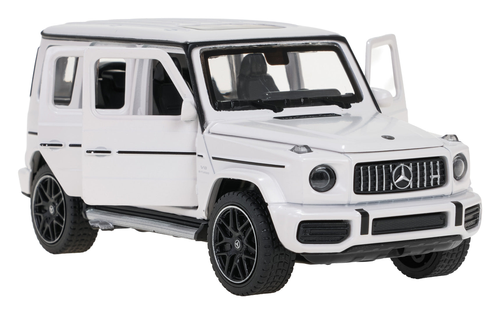 Licencirani metalni auto na daljinsko upravljanje 1:32 Mercedes AMG G63 RASTAR - bijeli