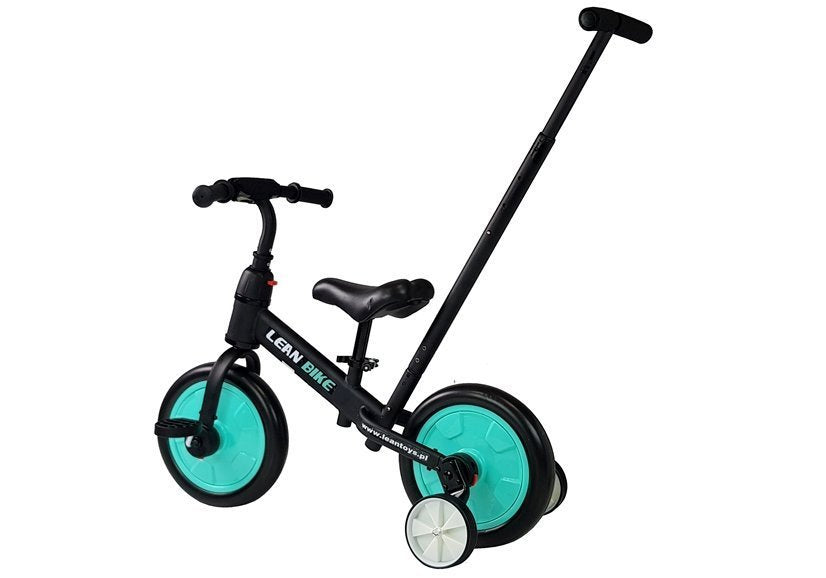 Tricikl PRO 3in1 - crno/zeleni