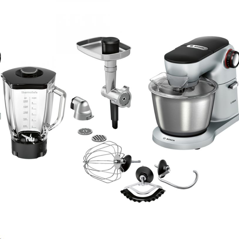 Bosch MUM9B34S27 kuhinjski robot 1400 W 5,5 L Aluminij, Crno