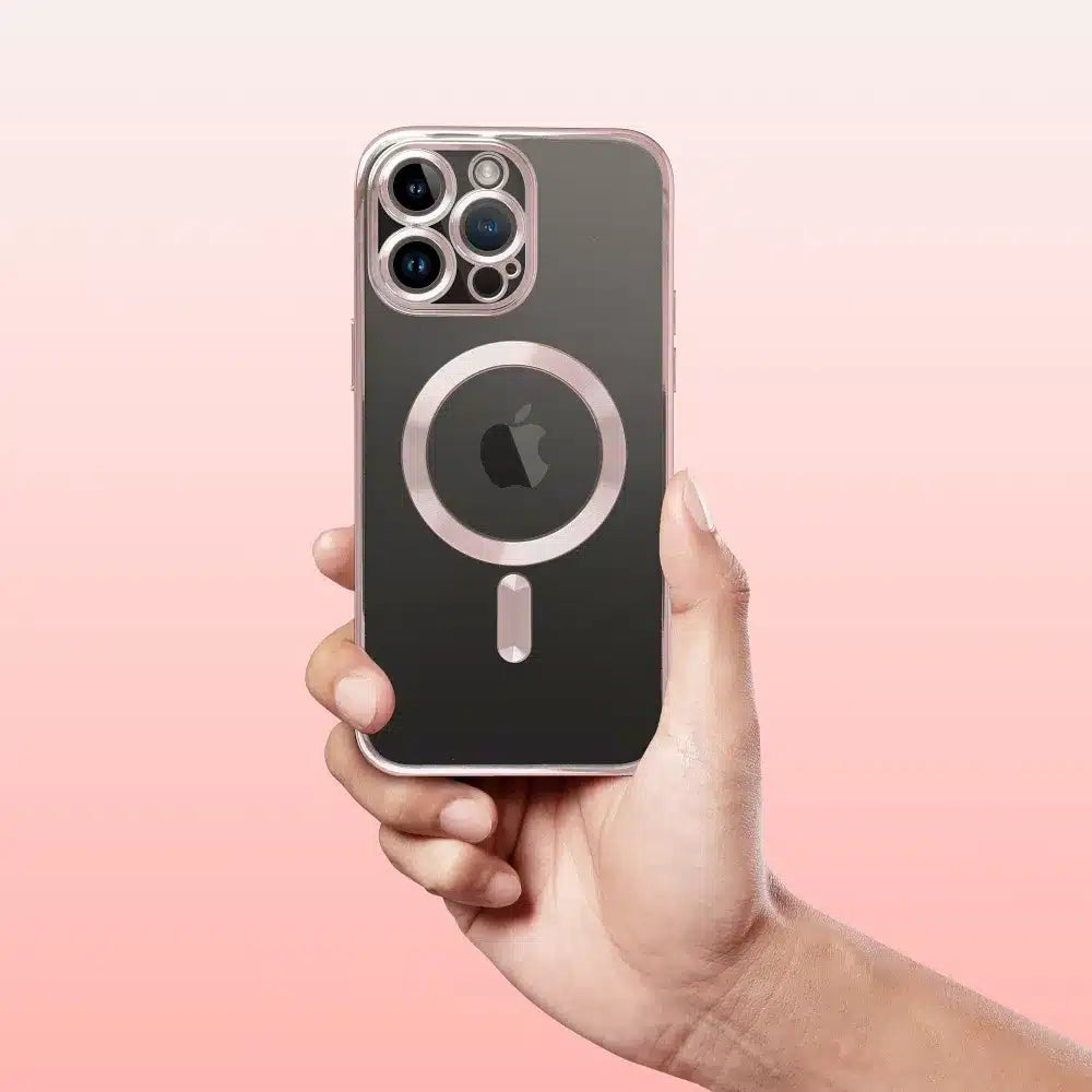 Electro Mag ovitek za iPhone 12 PRO rožnato zlata