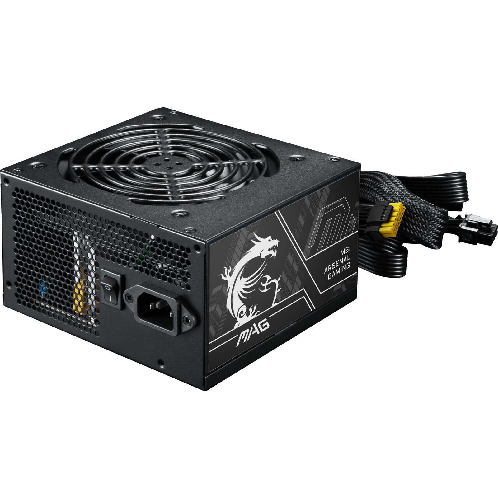 MSI MAG A650BN PCIE5 II jedinica za napajanje 650 W 20+4 pin ATX ATX Crno