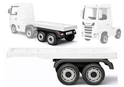 Prikolica za kamion Mercedes Actros HL358 - bijela