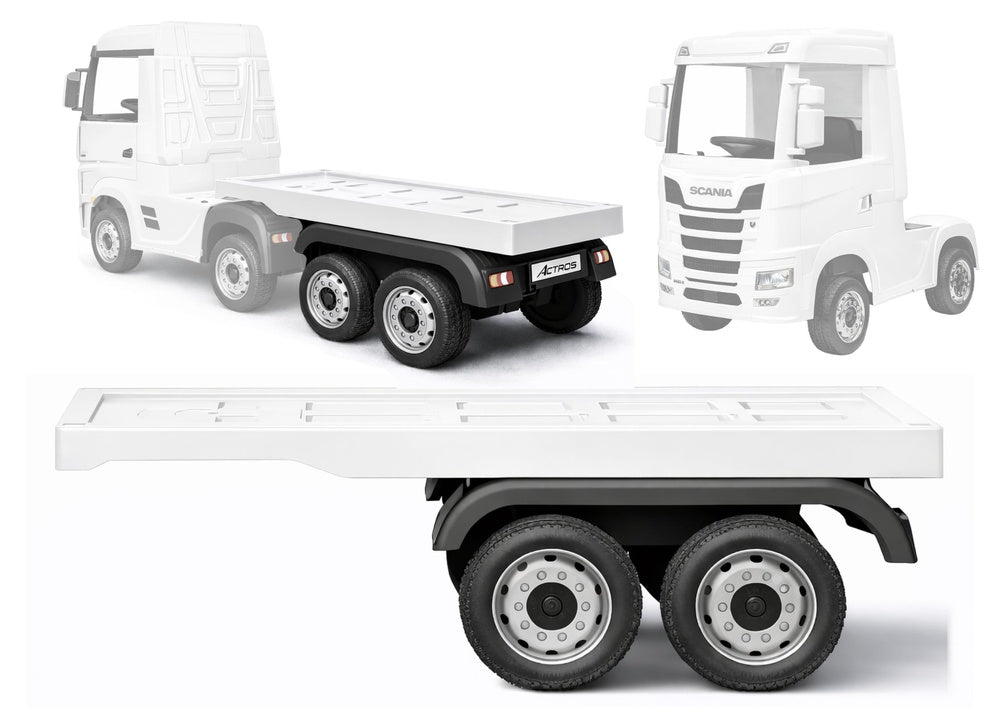Prikolica za kamion Mercedes Actros HL358 - bijela