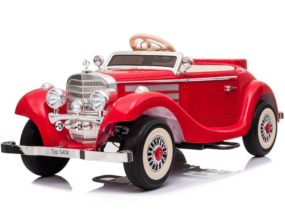 Licencirani auto na akumulator Mercedes 540K - crveni