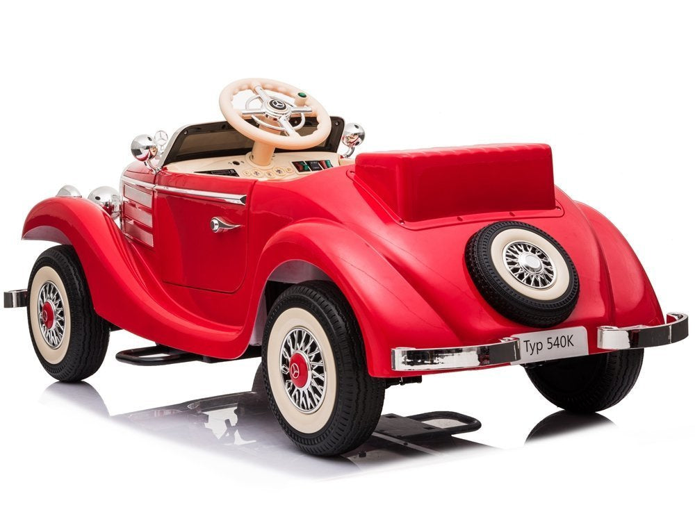 Licencirani auto na akumulator Mercedes 540K - crveni