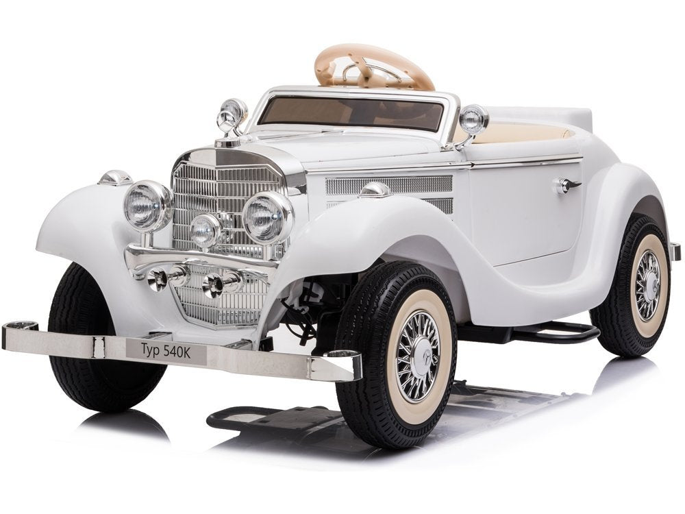 Licencirani auto na akumulator Mercedes 540K - bijeli