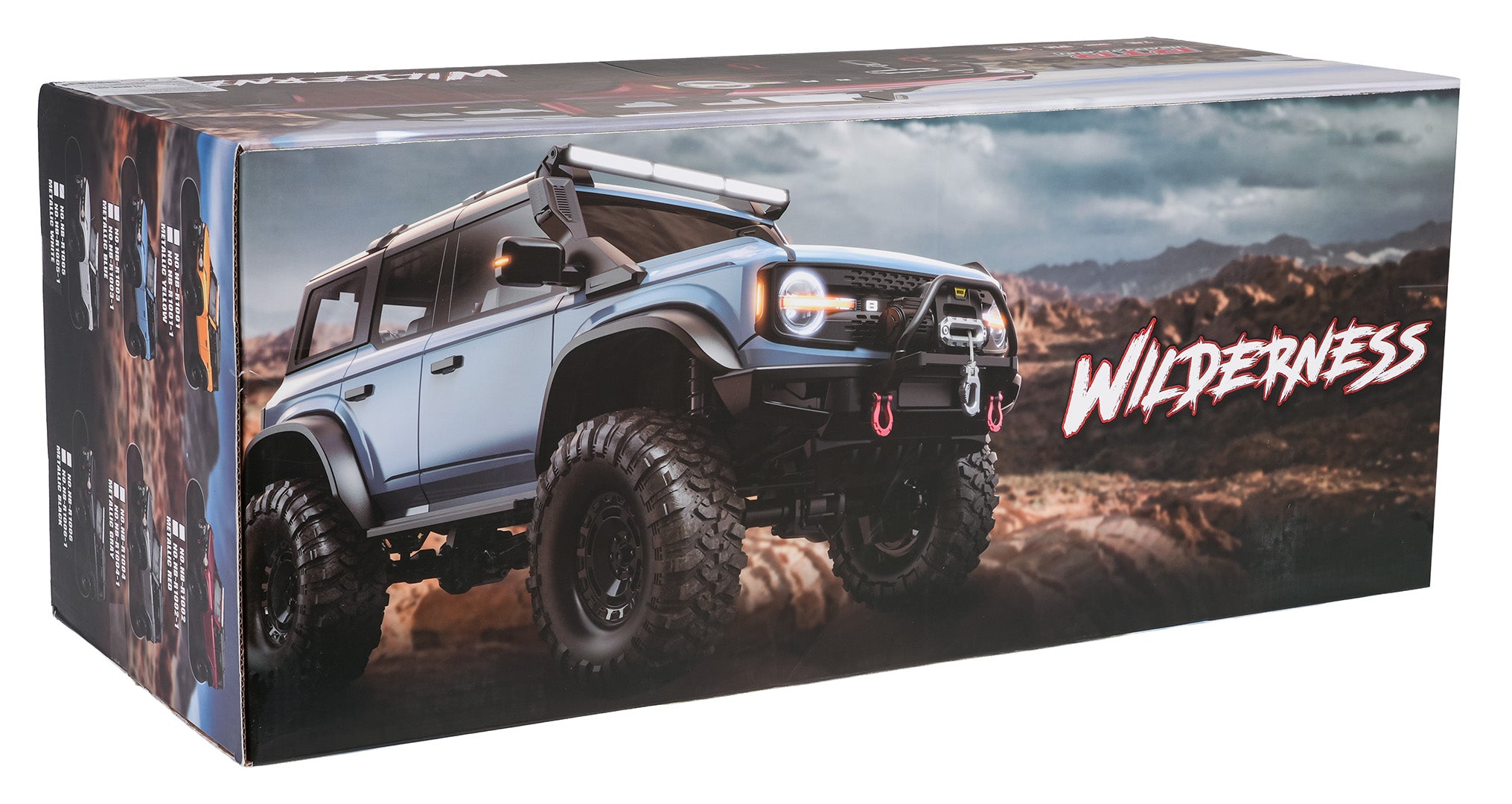 Auto na daljinsko upravljanje WILDERNESS R/C 1:10  - crveni