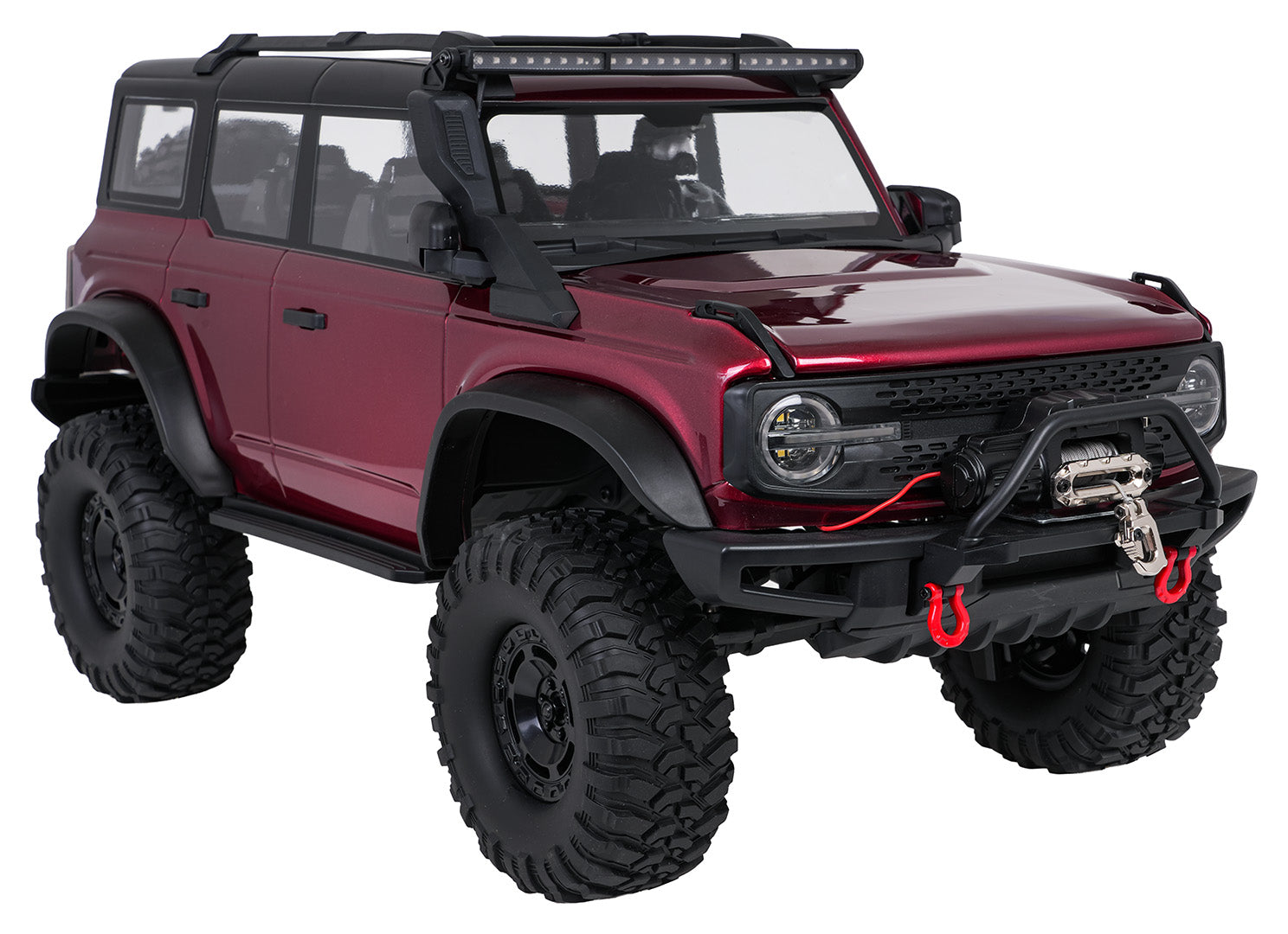 Auto na daljinsko upravljanje WILDERNESS R/C 1:10  - crveni
