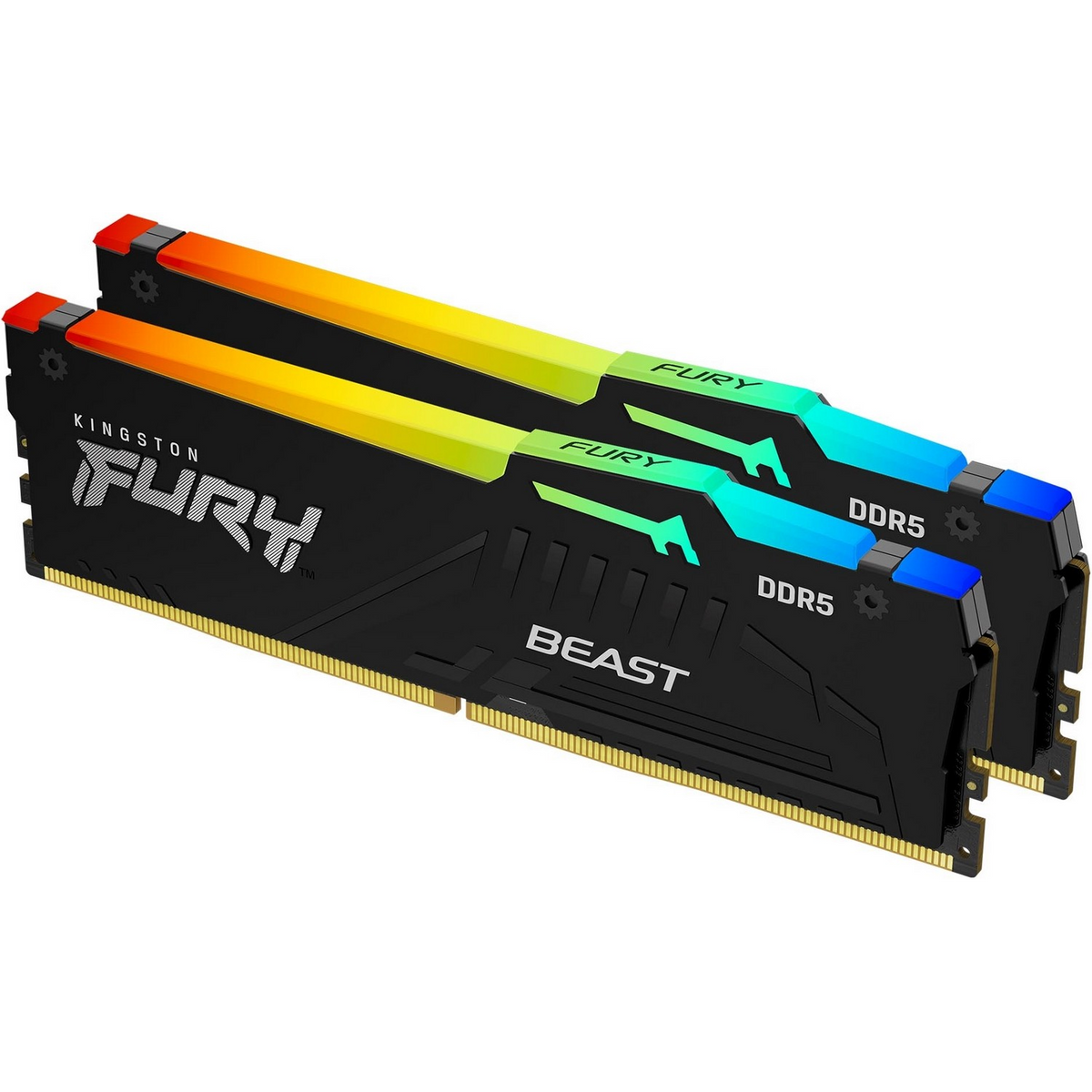 Kingston Technology FURY Beast RGB memorijski modul 128 GB 2 x 64 GB DDR5