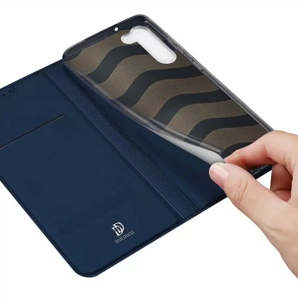 DUX DUCIS Skin Pro – preklopna torbica za Samsung Galaxy S23 modra