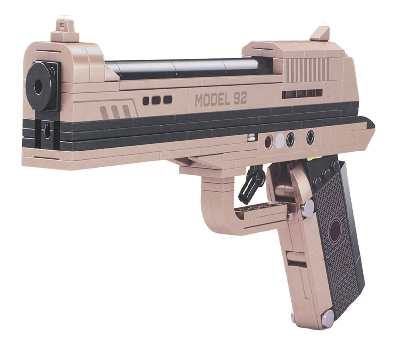 Set kockica za slaganje pištolja Beretta M92 - 237 dijelova