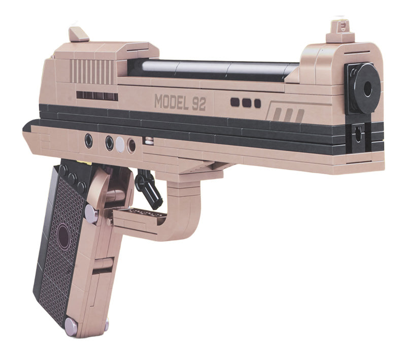 Set kockica za slaganje pištolja Beretta M92 - 237 dijelova