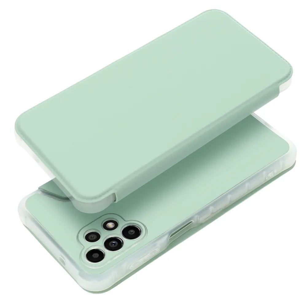 PIANO Book preklopna zaščitna torbica za SAMSUNG GALAXY A13 4G svetlo zelena