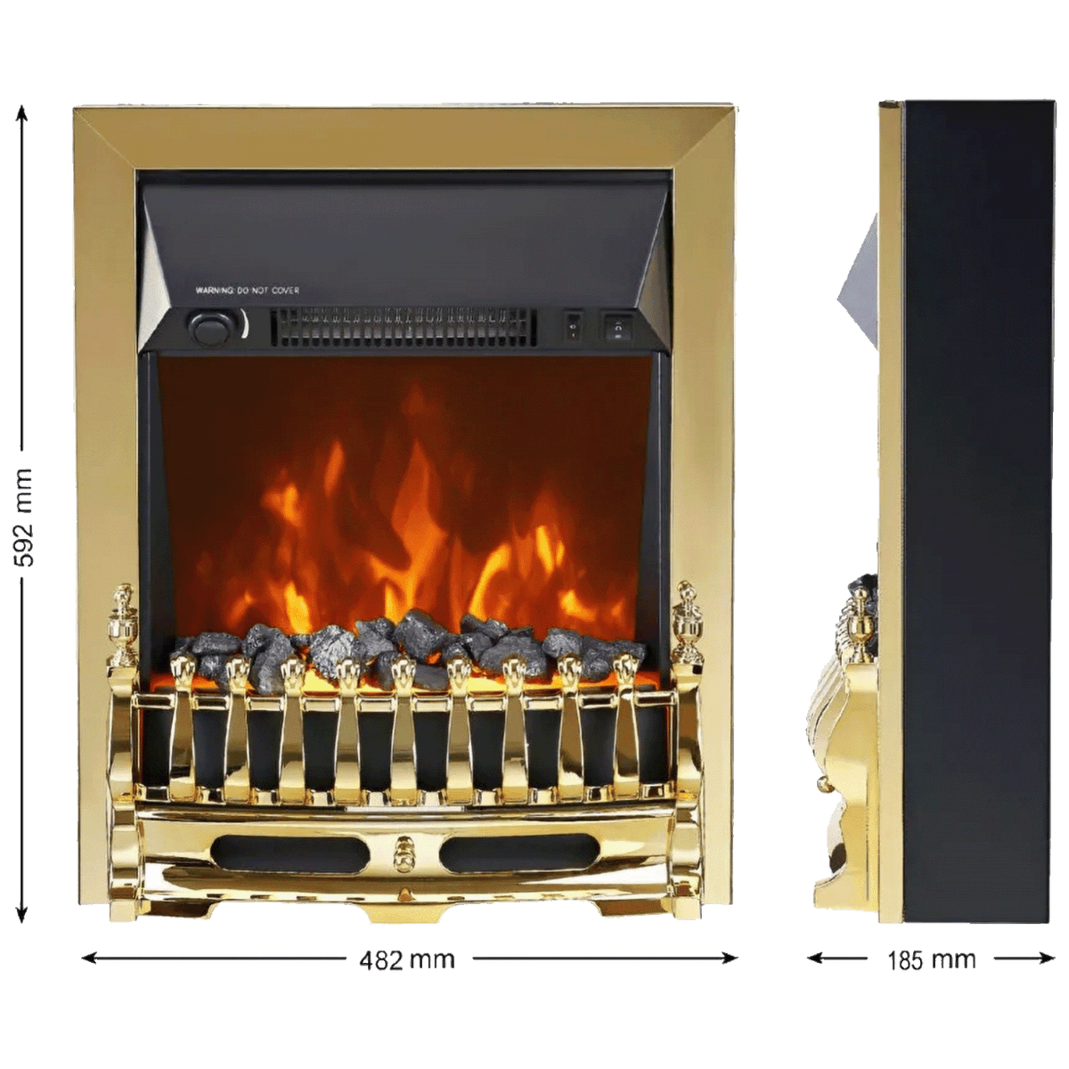 home Kamin, električni, samostojeći, 2000W - FKK25G